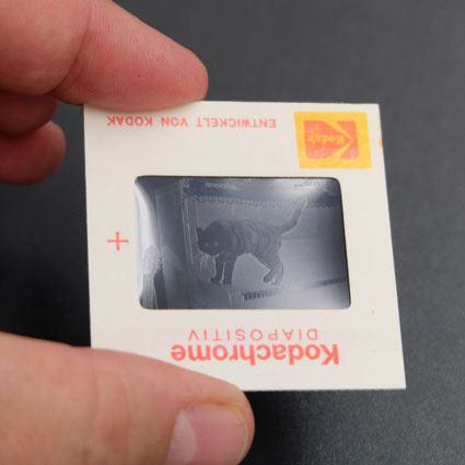 Kodachrome-Dia Oberfläche